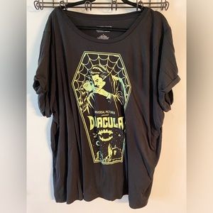 GLOW IN THE DARK Dracula short sleeve tshirt